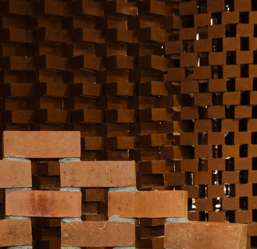 Jaali brick texture