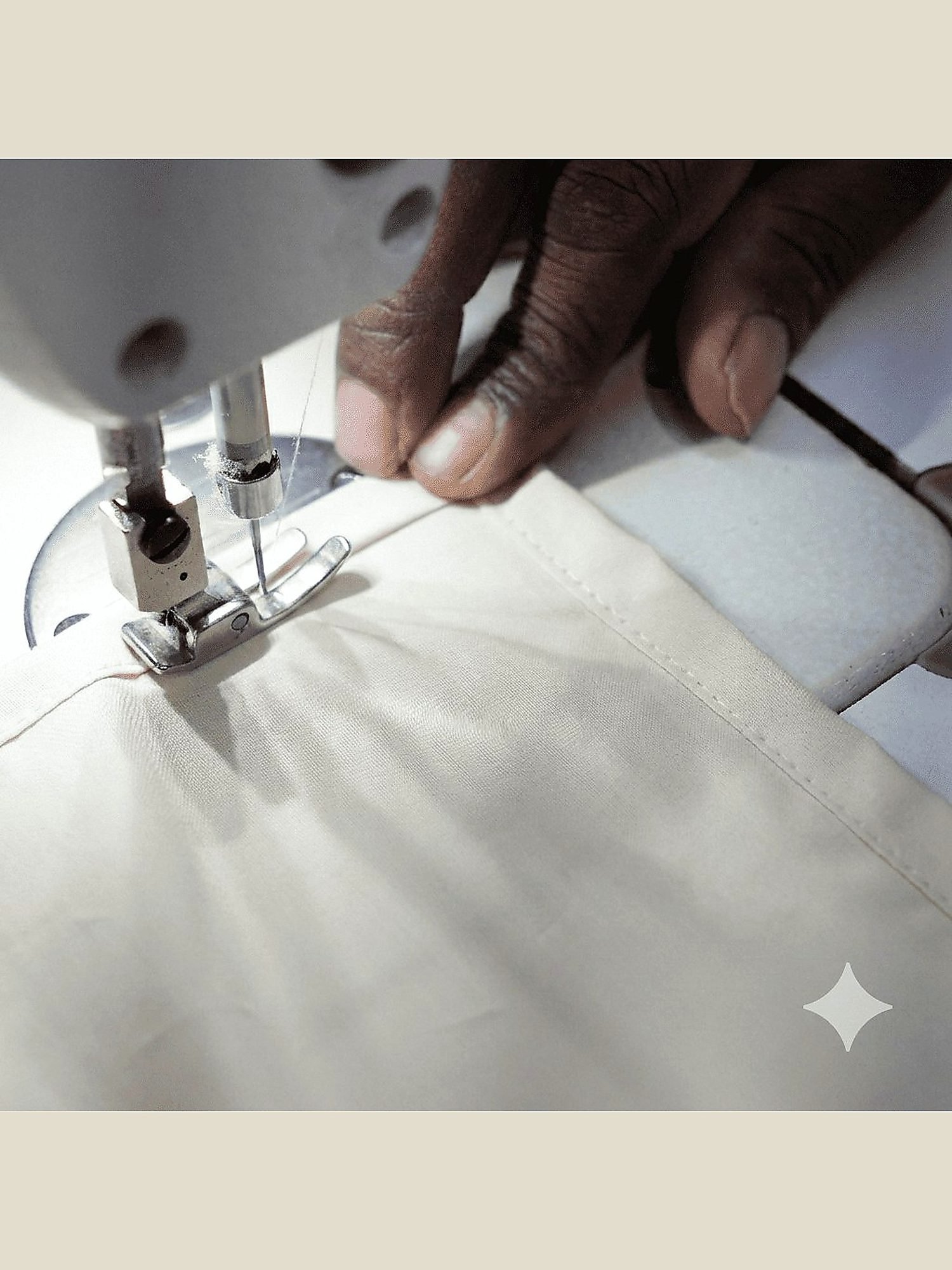 Close view of printed material surface