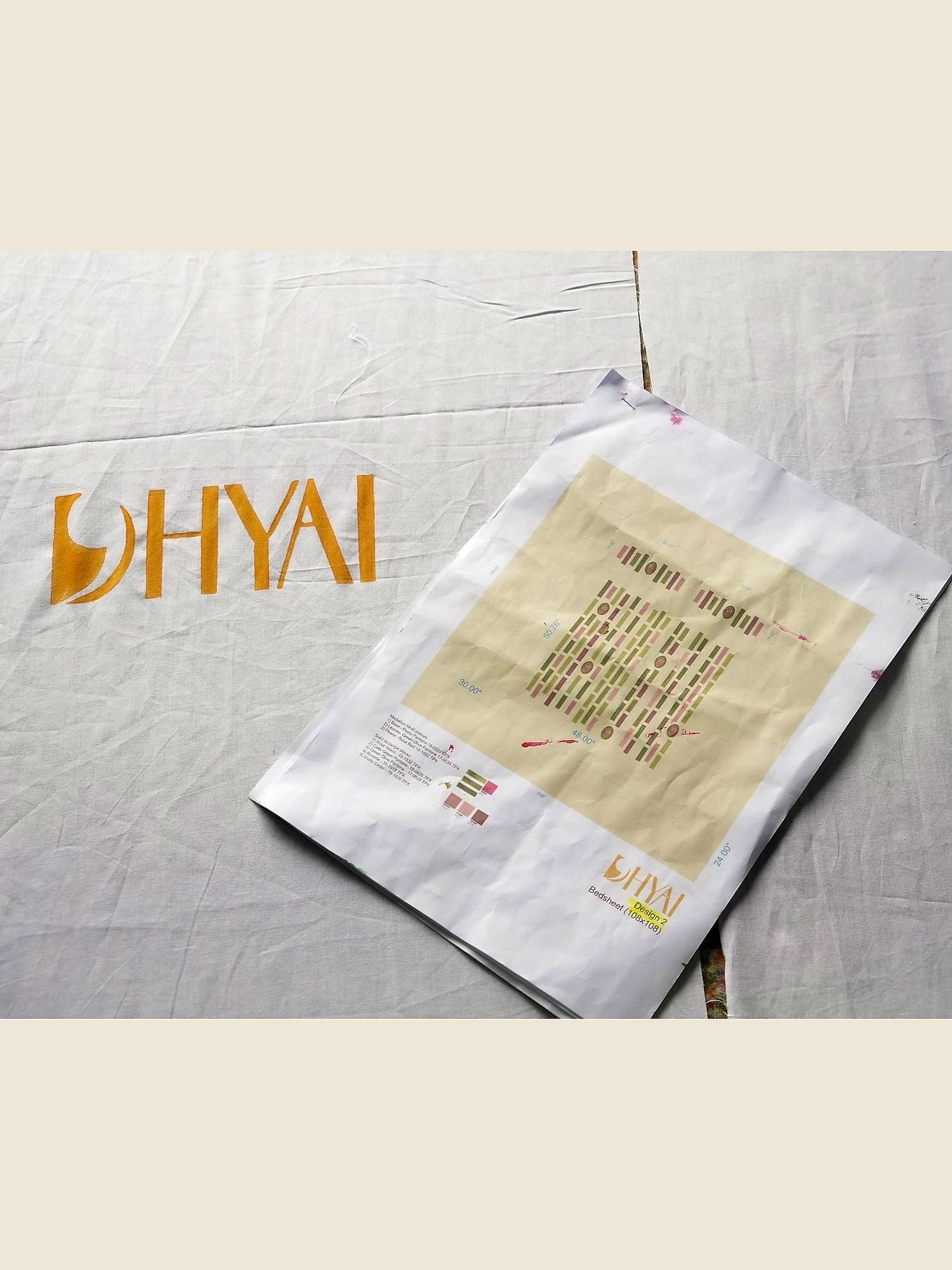 Initial drawing and layout for a DHYAI study