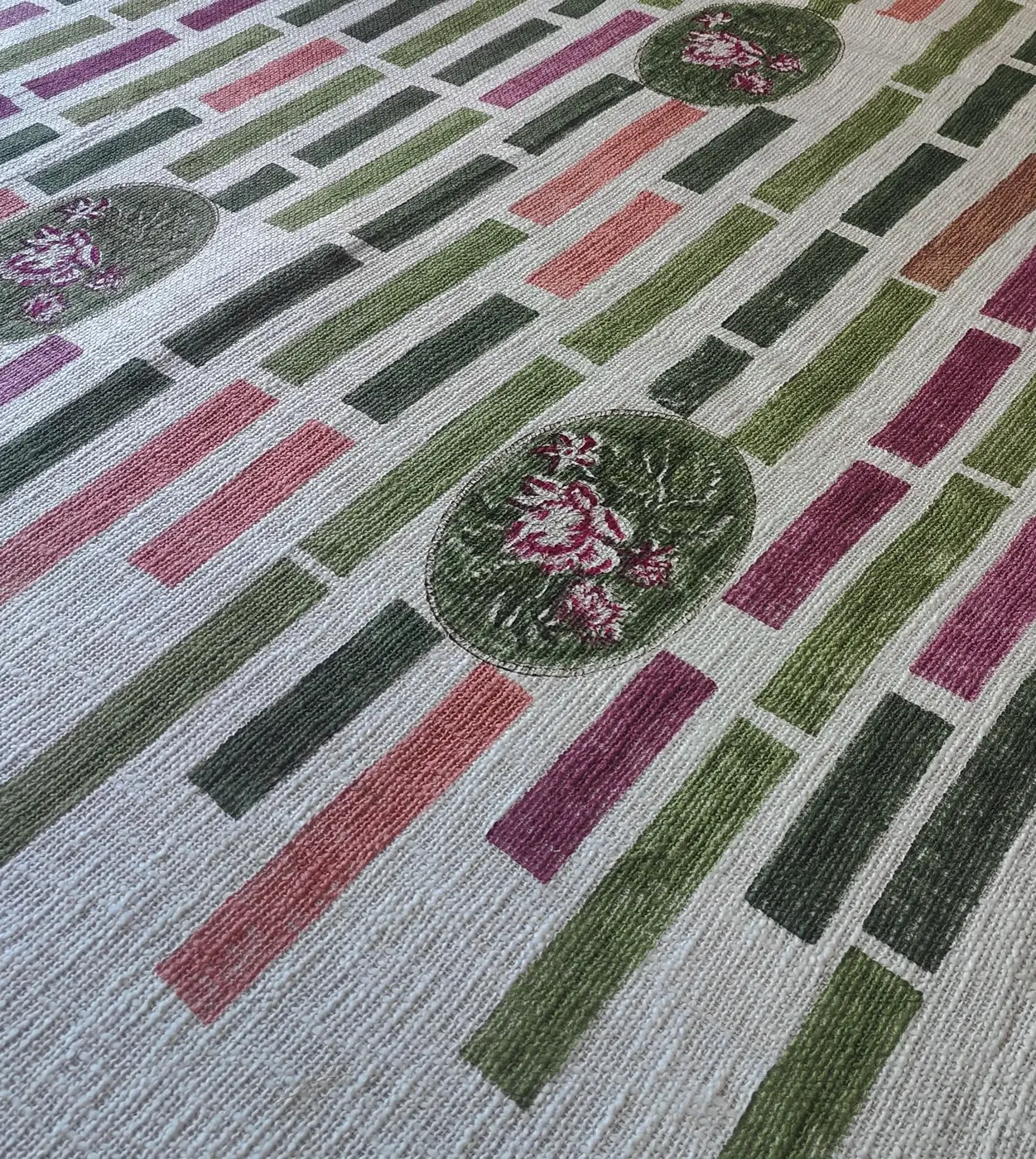 Sthiti Bedcover detail